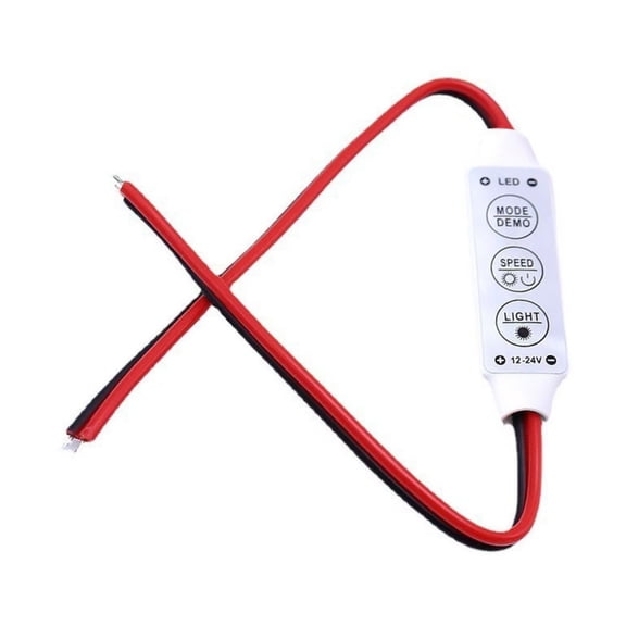 Multi Function Dimmer Controller 3 Button Design 8 Lighting Effects