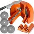 thumbnail image 1 of Multi-Function Drill Bit Sharpener With 4 Grinding Pieces, Afilador De Brocas Para Metal For All Bits (5/64''- 5/8''), Powered By Electric Drills, 1 of 7