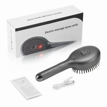 Multi-Function Electric Scalp Massage Comb 2025 New Upgraded Rechargeable 3-in-1 Scalp Hair Brush Electric Scalp Massager with Cooling Vibration Hydrating Design Oil Diffuser Massage Comb