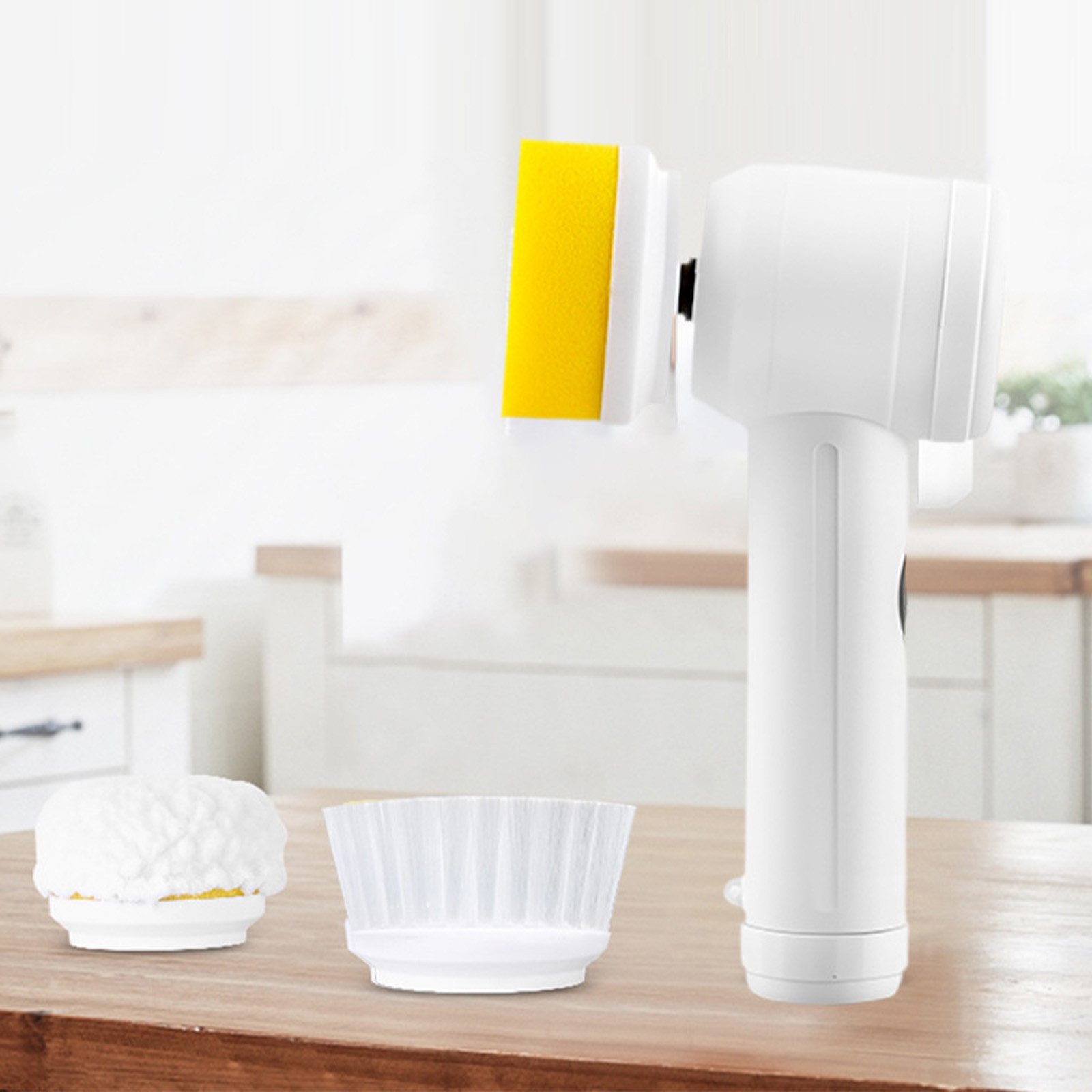 MultiFunction Electric Washing Machine Washing Brushes, Replaceable