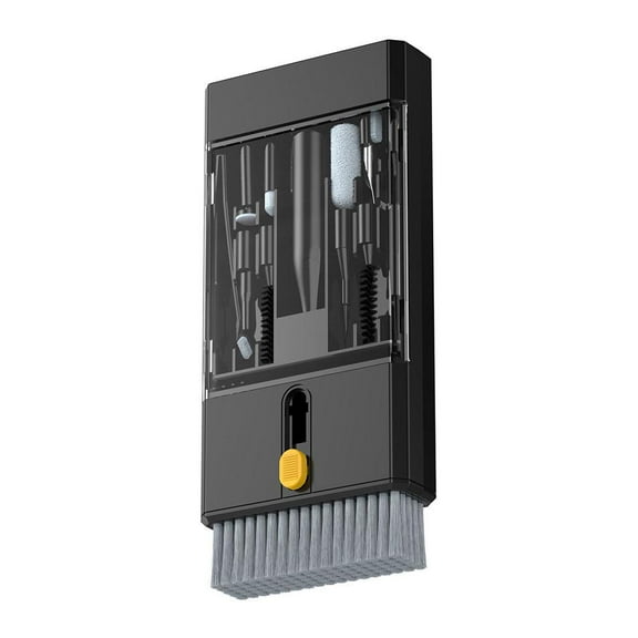 Multi-Function Electronic Cleaning Kit for Laptop, iPad, Earbuds, Camera, and More with Extension Rod and Convenient Storage