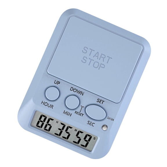 Multi-Function Electronic Timer with Alarm Light for Cooking Exercise Lab