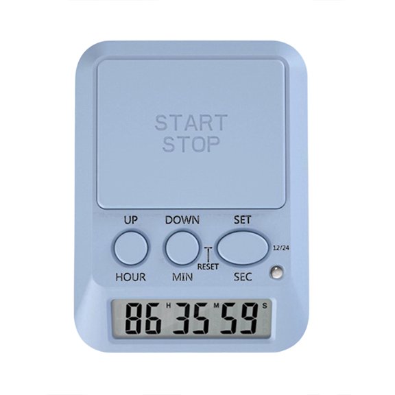 Multi-Function Electronic Timer with Alarm Light for Cooking Exercise Lab