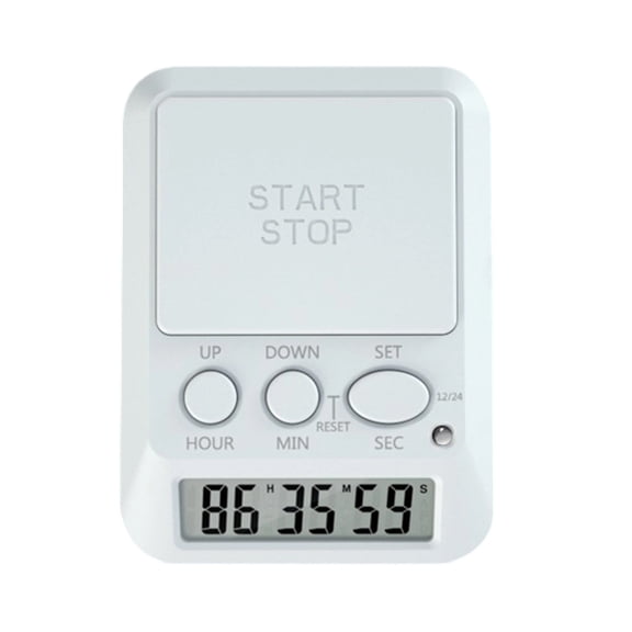 Multi-Function Electronic Timer with Alarm Light for Cooking Exercise Lab