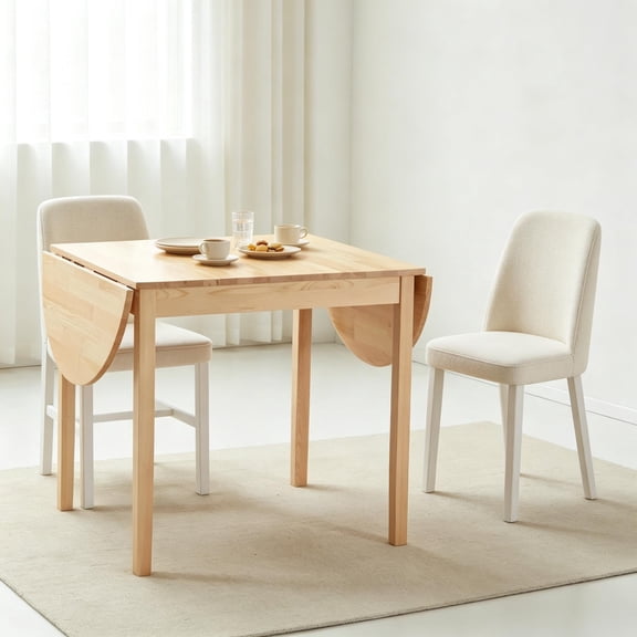 Multi-Function Extendable Table,Convertible Drop-Leaf Dining Table,Compact-to-Large Transforming Table(Only 1Pcs Table)