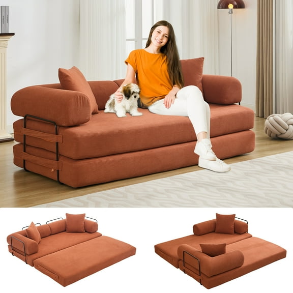 Multi-Function Floor Futon Sofa