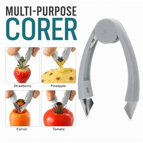 2 in 1 Fruit Eye Peeler Tool, Strawberry Huller and Pineapple Eye Remover, TIKA
