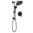 thumbnail image 1 of Multi Function Handheld Shower Head, Complete Shower System with Rough-in Valve, 1 of 5