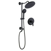Multi Function Handheld Shower Head, Complete Shower System with Rough-in Valve