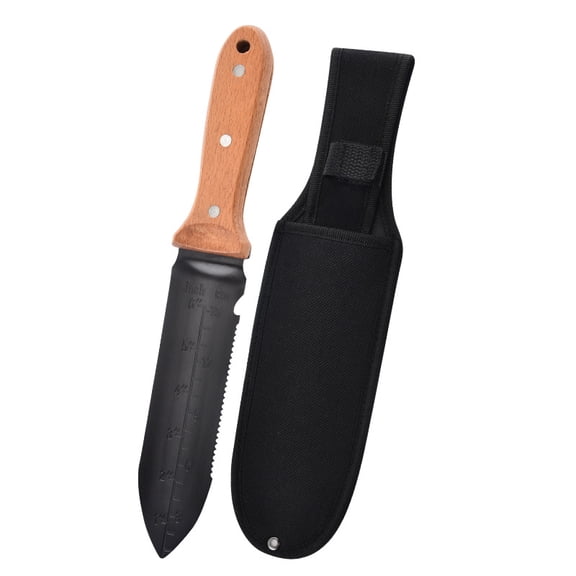 Multi-Function Hori Hori Garden Digging Knife with Storage Sheath