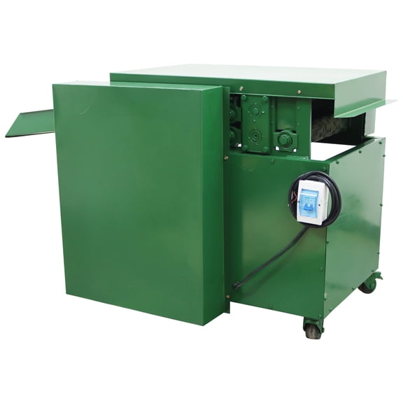 Multi-Function Leaf Removal Machine Stem Leaf Separator 220V with Conveyor