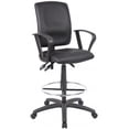 thumbnail image 1 of Multi-Function Leatherplus Drafting Stool With Loop Arms, 1 of 1