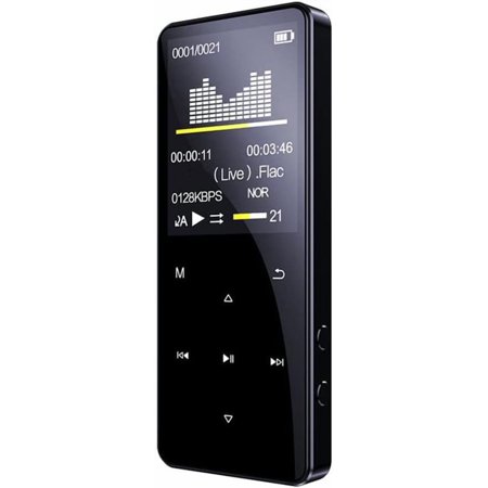 Multi-Function MP4/MP3 Player 6D Sound Effect Speaker FM Radio Bluetooth Compatible 5.0 Music Visualizer Recorder Student Wireless