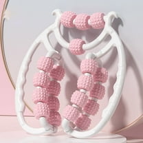 Multi-Function Massage Roller for Cellulite and Muscle Relaxation, Circular Leg Clamps for Leg Massage and Pain Relief, Portable Muscle Roller