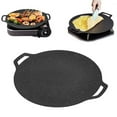 thumbnail image 1 of Multi-Function Medical Stone Grill Pan Non-Stick Pan,Non-Stick Coating Frying Pan,Round BBQ Griddle with Handle - 32cm, 1 of 8