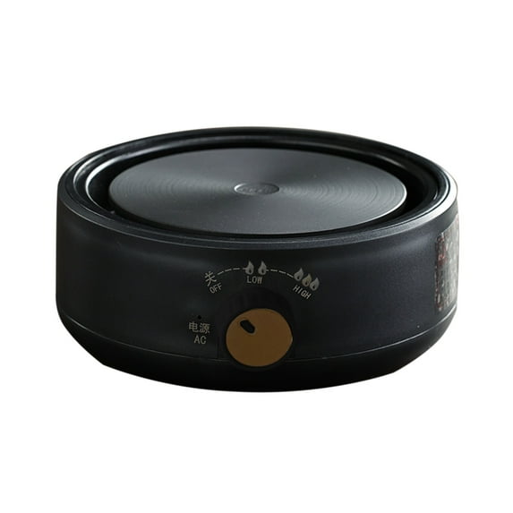 Multi Function Mini Induction Cooktop Electric Hot Plate, 3-Stage Knob Explosion Proof Panel Small Kettle Stove for Boiling Water Tea and Light Cooking