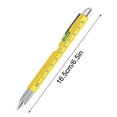 thumbnail image 1 of Multi-Function Pen 9-in-1 Tool with LED Flashlight, Ruler, Screwdriver, Bottle Opener for Home Office, Unique Gifts for Men, Dads, Husbands, Grandpas, Birthday and Christmas Presents, 1 of 7