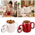 thumbnail image 1 of Multi-Function Portable Electric Stewing Cup, 27 oz 6-in-1 Mini Electric Cooker with 304 Stainless Steel Liner, 12h Keep Warm Timer Cup for Soup, Porridge, Rice, Tea, Oatmeal, Office Dorm Travel, 1 of 9