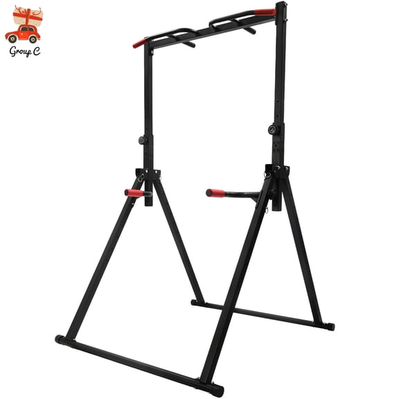Multi-Function Pull Up Bar, Deluxe Doorway Pull Up Bar, for Chin Ups, Dips, Leg Raises, Ab Workouts, Home Calisthenics, Space Saving Design, Smooth Surface for Easy Cleaning
