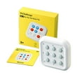 thumbnail image 1 of Multi Function Puzzle Game Console Portable Light Memory Focus Training Desktop Arcade with 3 Games 9 Difficulty Levels for Entertainment and Skill Development, 1 of 9