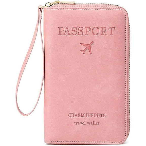 Multi-Function RFID Travel Passport Wallet with Phone Pocket - Ultimate Passport Holder for Women & Men | Holds Phones, Passports, Cash, Cards & Boarding Passes