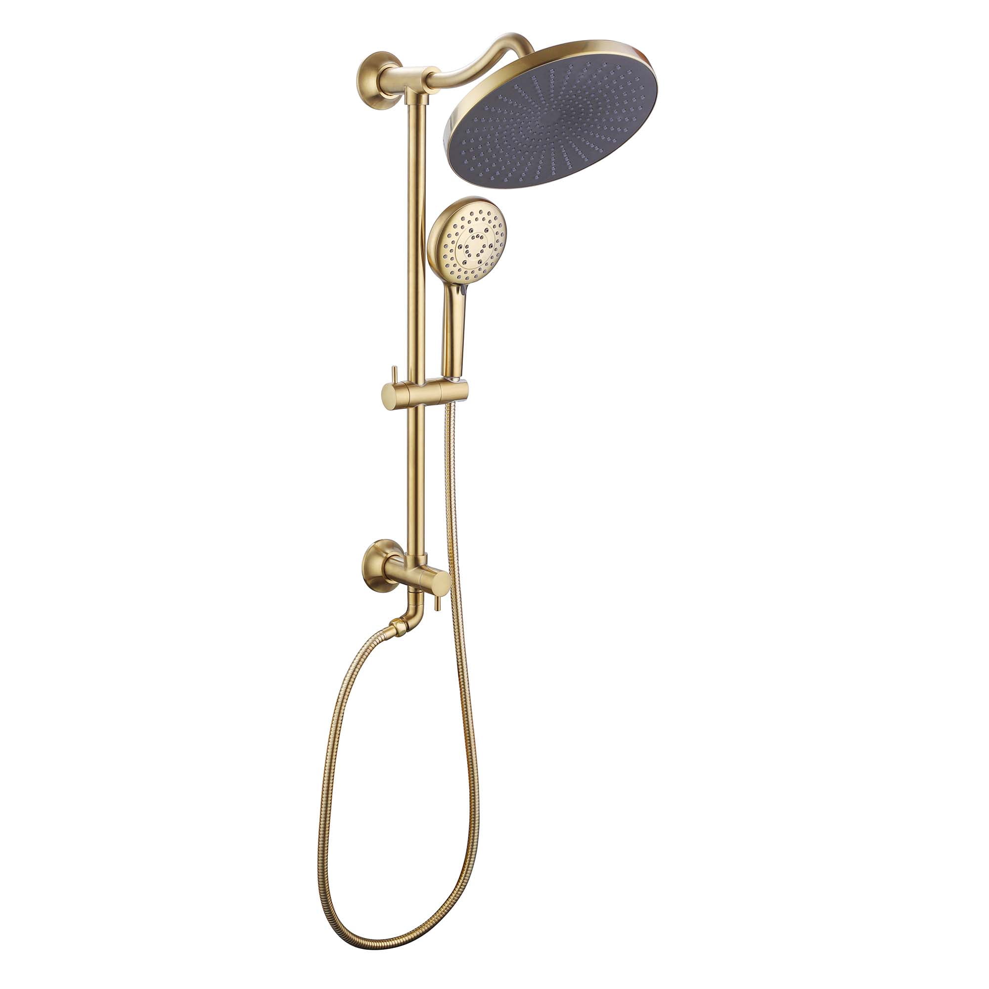 Multi Function Rainfall Shower Head with Hand Shower without Rough-in Valve