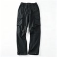 thumbnail image 1 of Multi Function Relaxed Straight Cargo Pants, Outdoor Yard Work Comfort Bottoms, 1 of 10