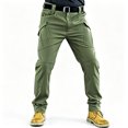 thumbnail image 1 of Multi Function Relaxed Straight Cargo Pants, Outdoor Yard Work Comfort Bottoms, 1 of 10