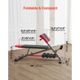 thumbnail image 2 of Roman Chair Back Extension Bench - Adjustable Hyperextension Machine For Home Gym, Supports Up To 250lbs 2 of 12
