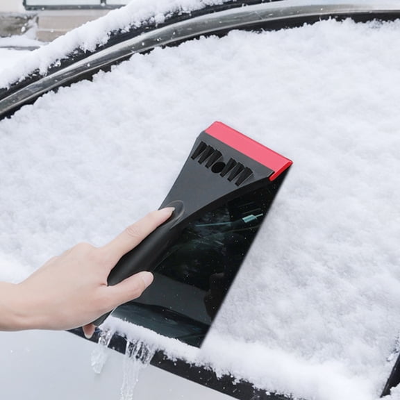 Multi-Function Snow Shovel | Car Snow Brush & Ice Scraper | Winter Snow Removal Tool with Handle | 1-Piece