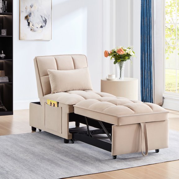 Multi-Function Sofa Bed with Easy Assembly / Ideal for Guest Rooms