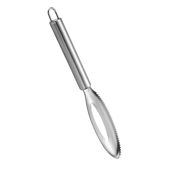 MultiFunction Stainless Fish Scale Remover Tool,Sharp Efficient Peeling Edge,Ergonomic Handle,Handy Seafood Cleaning Gadget For Fast Fish Scale Removal In Kitchen