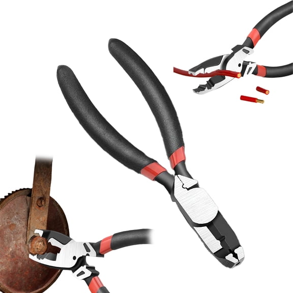 Multi-Function Stripped Screw Extractor Pliers,Non-Slip Screw Removal Tool, Extracts Stripped, Broken, Rusted Screws, Screws Pliers for Tightening, Loosening and Gripping Nuts and Bolts