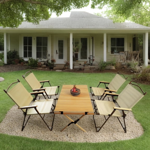 Multi - Function Table and Chair Set / Great for Camping with Family