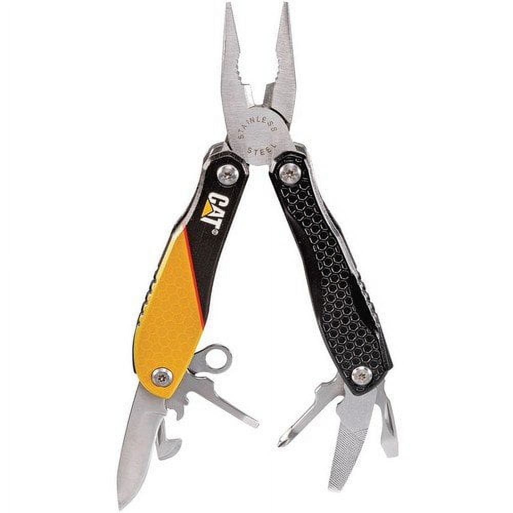 Cat 12-in-1 Multi-Tool (Black & Yellow / Polished)