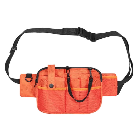 Multi-Function Tool Waist Pack, Heavy Duty Nylon Utility Pouch for Outdoor Work Nurse Utility Waist Bag, Multi-Purpose Tool Organizer Pouch with Phone Holder