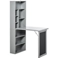thumbnail image 1 of Multi - Function Wall Desk with Side Shelf / Enhance Your Workspace, 1 of 5