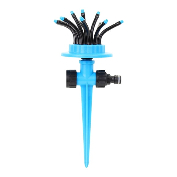 Multi Function Yard Sprinkler Watering Cooling Dual Use 360 Degree Rotating Garden Sprinkler