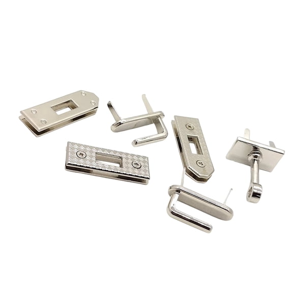 Multi Functional 6PCS Bag Closure Tool Metal Accesories Secure Fastener For Handbag Bag Making And Crafts