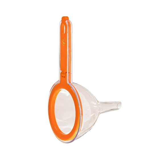 Multi Functional 8-In-1 Kitchen Funnel Set | Plastic Oil Pouring Filter with 120 Mesh Screen | Food Grade Safe for Soy Milk, Flour & Seasonings | Wall Mountable & Stand Design | 22X11X5.7Cm