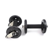 Multi-Functional Ab Rollers with Stop Wheel Function Black
