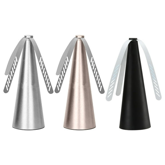 Multi Functional Automatic Fly Catcher Fan With 3 Blades Super Quiet Indoor Outdoor Use Battery Operated Portable Table Fan For Home Kitchen Patio Camping