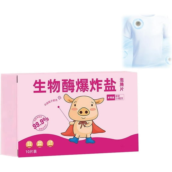 Multi-Functional Bio-Enzyme Cleaning Tablets, Cleaner Dissolve Concentrated Tablets,Multi-Functional Dissolve Concentrated Cleaning Tablets,Clothes Cleaning Tablets,Multi Purpose Cleaner Tablets (1PC)