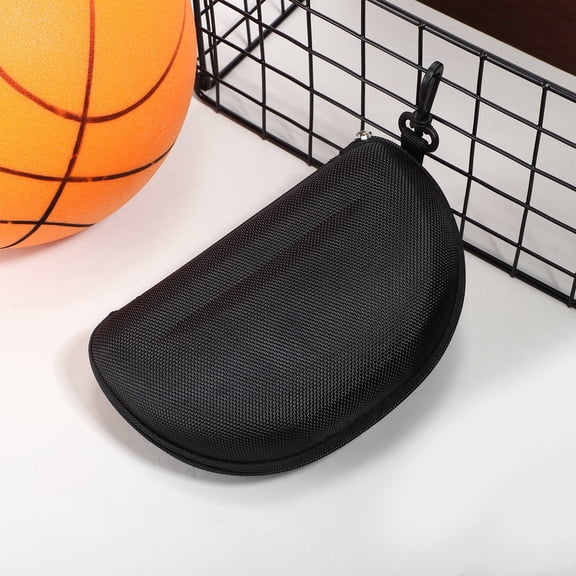 Alasum Multi Functional Black Zipper Glasses Case for Outdoor and Travel Storage