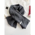 thumbnail image 1 of Multi-Functional Button Scarf & Snood - 100% Pure Wool Double-Sided Diamond Jacquard, 1 of 13