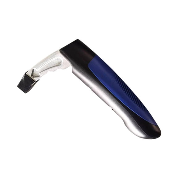 Multi-Functional Car Safety Hammer and Escape Tool, High-Strength Window Breaker and Door Handle Armrest, Blue