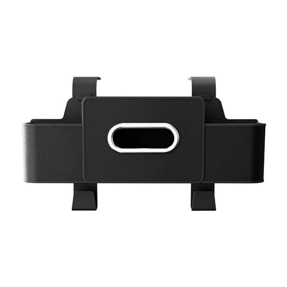 Multi-Functional Car Seat Back Storage Box - Rear Seat Organizer Bag, Car Tissue Box Holder, Cup Holder and Hook, Versatile Car Storage Organizer for Rear Seat