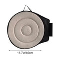 thumbnail image 1 of Multi Functional Car Seat Back Storage Box with 360° Rotation, 40x40x2 cm Swivel Seat Cushion for Car for Elderly, 1 of 5