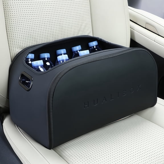 Multi-Functional Car Storage Box - Stylish & Spacious Passenger Seat Organizer, Trunk Storage Solution, Easy-Clean, Fits Sedans/SUVs/MPVs
