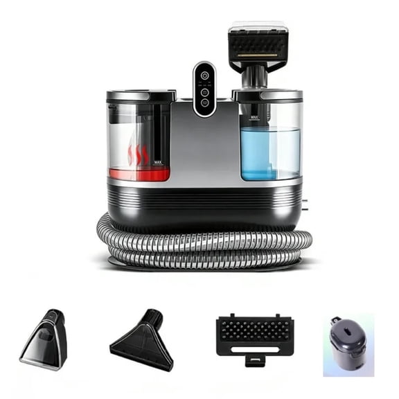 Multi-Functional Carpet Upholstery Cleaner, High Suction Corded Steamer for Sofa & Curtain